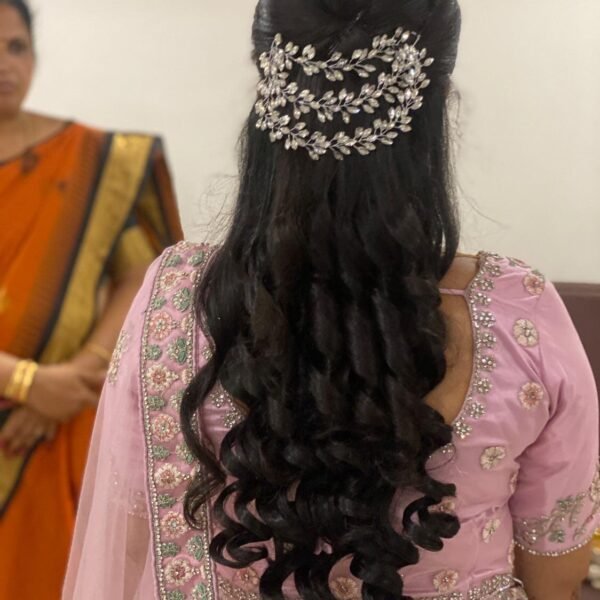 3 Layered Crystal Hair Brooches