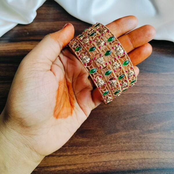 Lakshmi Kemp Stone Bangles