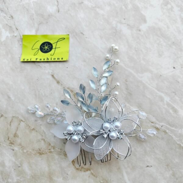 Crystal Hair Brooches