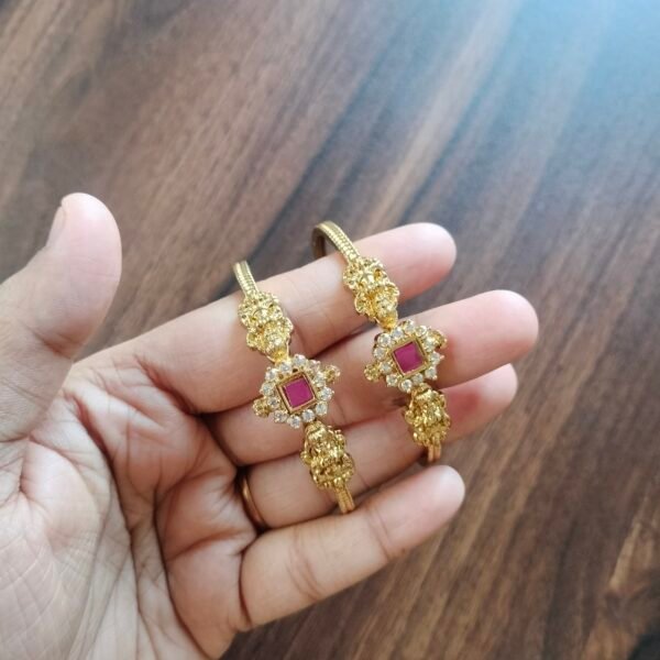 Lakshmi Bracelet  Bangles - Pink