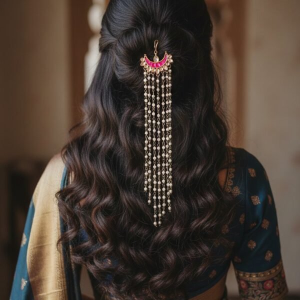 Pearl Hanging Brooch