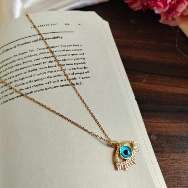 Evil Eye Anti-Tarnish Pendant