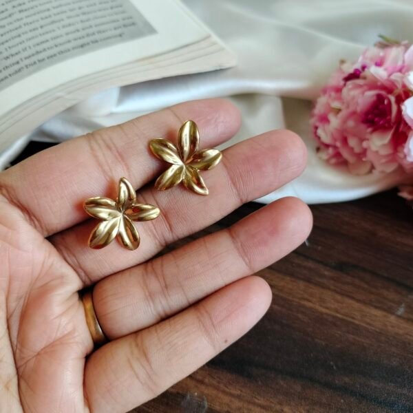 Anti-Tarnish Floral Earrings