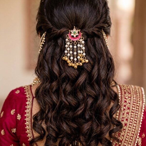 Pearl Hanging Brooch