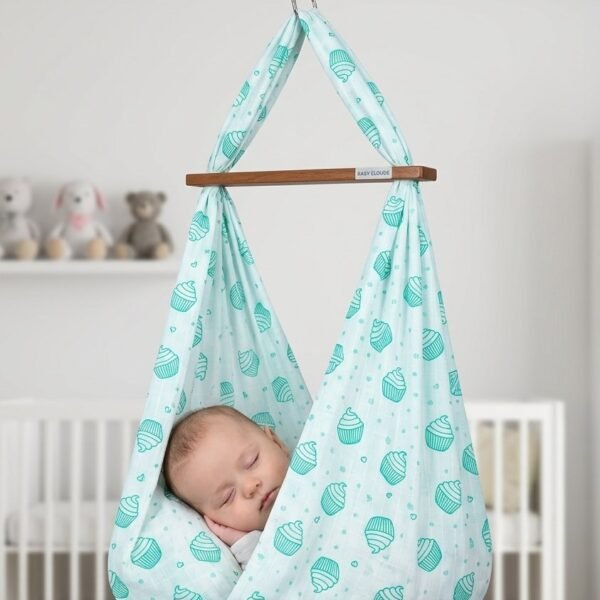 Muslin Baby Cradle Cloth/ Thothill Thuni – Soft, Breathable & Durable🌿