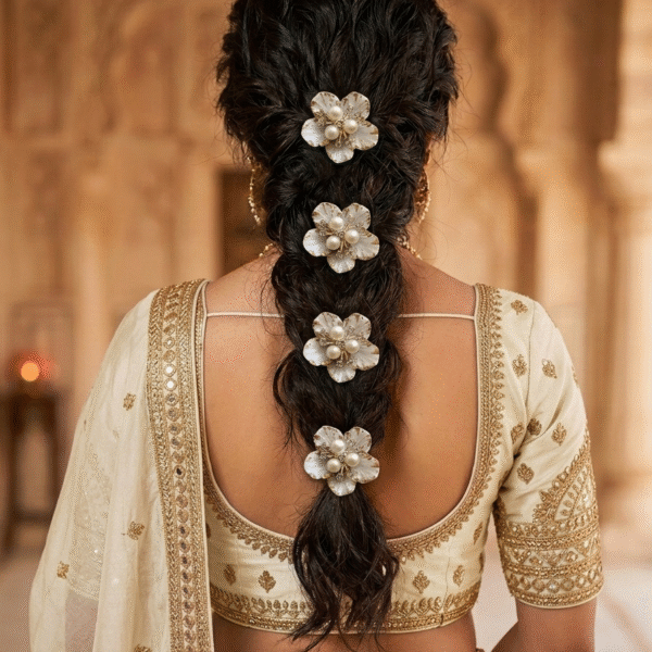 Trending Floral Hair Pins (Set of 5)