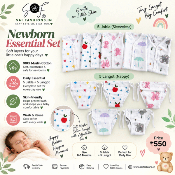 Newborn Muslin Combo
