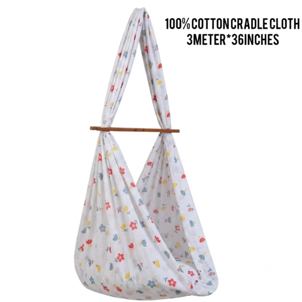 100% Cotton Baby Cradle Cloth/ Thothill Thuni – Soft, Breathable & Durable🌿