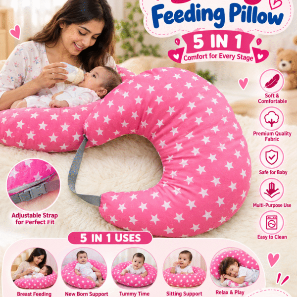Baby Feeding Pillow – 5-in-1