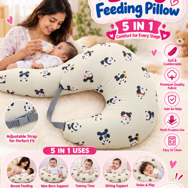 Baby Feeding Pillow – 5-in-1